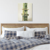 Glattlichtmodell eines Turms Leinwanddruck (Insitu (Schlafzimmer))