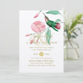 Glattrosa Hummingbird Blume (Stehend Vorderseite)