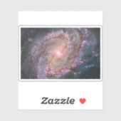 Glattspirale Galaxy Messier 83. Aufkleber (Blatt)