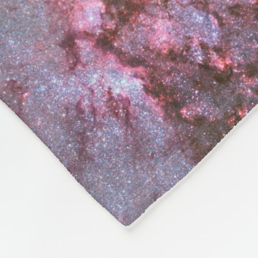 Glattspirale Galaxy Messier 83. Fleecedecke (Ecke)