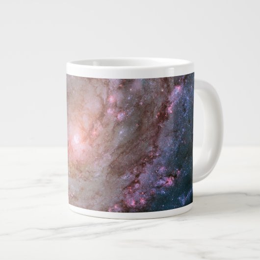 Glattspirale Galaxy Messier 83. Jumbo-Tasse (Vorderseite Rechts)
