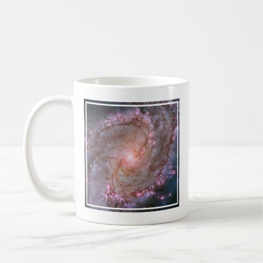 Glattspirale Galaxy Messier 83. Kaffeetasse (Links)