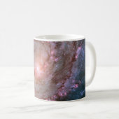 Glattspirale Galaxy Messier 83. Kaffeetasse (VorderseiteRechts)