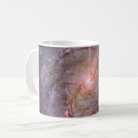 Glattspirale Galaxy Messier 83. Kaffeetasse (Vorderseite Links)