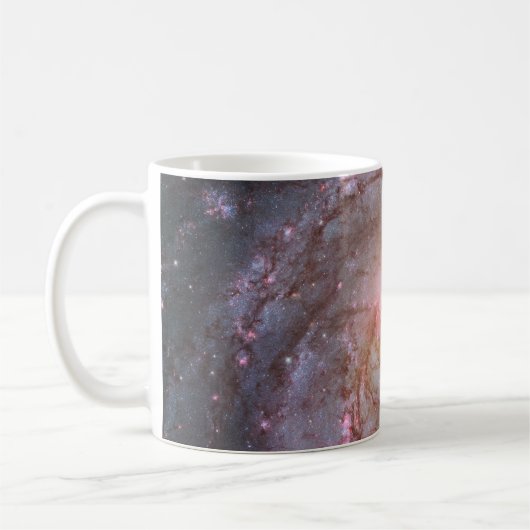 Glattspirale Galaxy Messier 83. Kaffeetasse (Links)