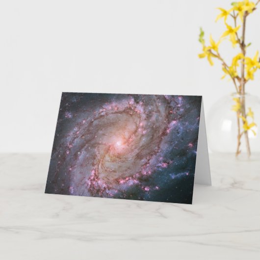 Glattspirale Galaxy Messier 83. Karte (Gelbe Blume)