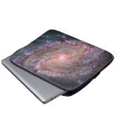 Glattspirale Galaxy Messier 83. Laptopschutzhülle (Vorne Knopf)