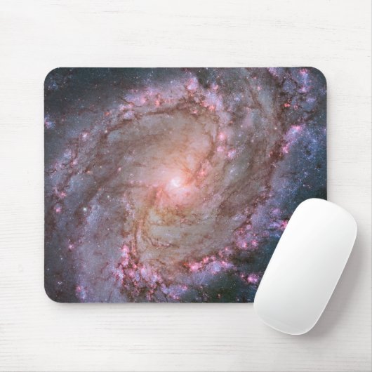 Glattspirale Galaxy Messier 83. Mousepad (Mit Mouse)
