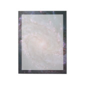 Glattspirale Galaxy Messier 83. Notizblock (Rotiert)