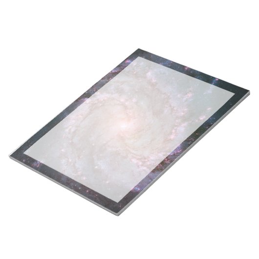 Glattspirale Galaxy Messier 83. Notizblock (angewinkelt)