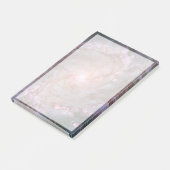 Glattspirale Galaxy Messier 83. Post-it Klebezettel (angewinkelt)