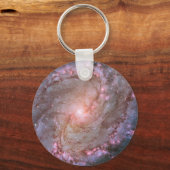 Glattspirale Galaxy Messier 83. Schlüsselanhänger (Vorderseite)