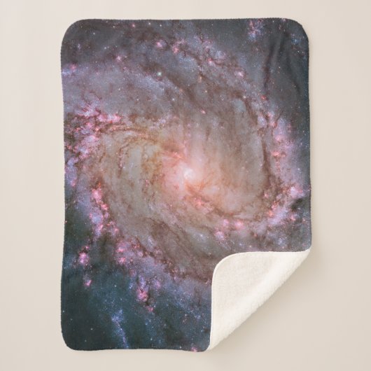 Glattspirale Galaxy Messier 83. Sherpadecke (Vorderseite)