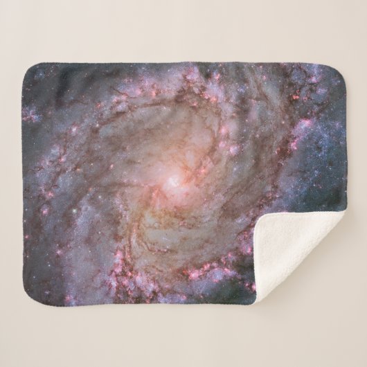 Glattspirale Galaxy Messier 83. Sherpadecke (Vorderseite (Horizontal))