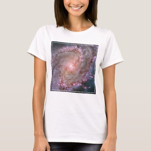 Glattspirale Galaxy Messier 83. T-Shirt (Vorderseite)