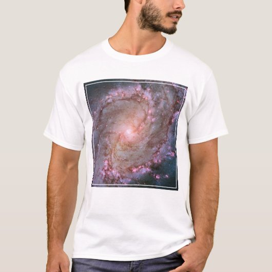Glattspirale Galaxy Messier 83. T-Shirt (Vorderseite)