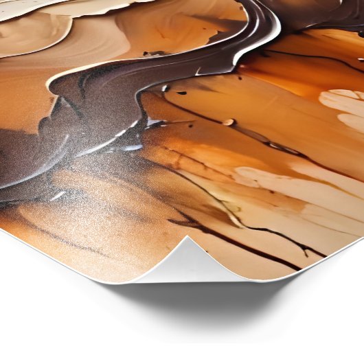 Glatze und Fuzzy Fotodruck (Ecke)