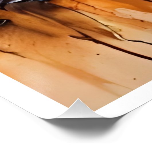 Glatze und Fuzzy Poster (Ecke)