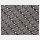 Glatzenadler Ehrentruppen USA Patriotische Kunst Fleecedecke (Vorderseite (Horizontal))