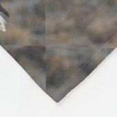 Glatzenadler Ehrentruppen USA Patriotische Kunst Fleecedecke (Ecke)