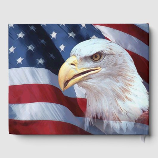 Glatzenkopf Amerikanische Unabhängigkeitstag Gästebuch (Rückseite)