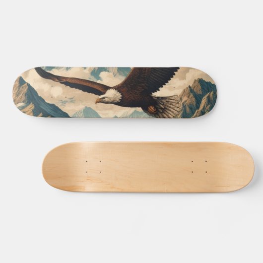 Glatzkopfgebirge Skateboard (Horizontal)