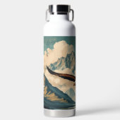 Glatzkopfgebirge Trinkflasche (Vorderseite)