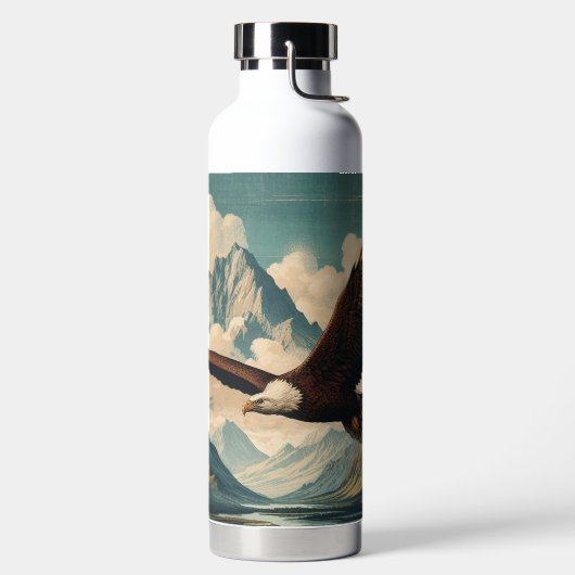 Glatzkopfgebirge Trinkflasche (links)