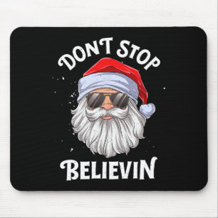 Glaub an den Weihnachtsmann, Spaß, Weihnachten, Ju Mousepad