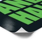 Glaub an dich Motivationsposter Poster (Ecke)