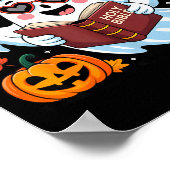 Glaub an Jesus Geistiger Christlicher Halloween-Sp Poster (Ecke)