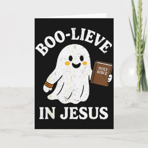 Glaub an Jesus Lustiger Christlicher Geist Lesung Karte