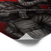 Glaub deinen Augen, nicht ihren Lügen Poster, Down Poster (Ecke)