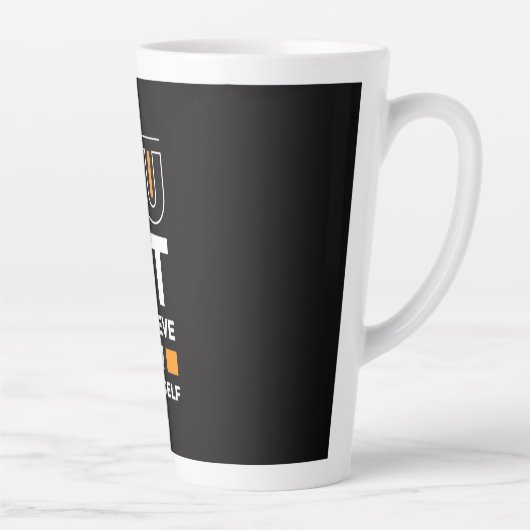 Glaub einfach an dich selbst milchtasse (Rechts)