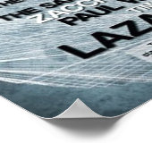 Glaub, Gott kann dich nicht benutzen? Poster (Ecke)