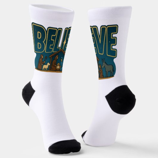 Glaub Socken (Gewinkelt)