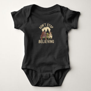 Glaub weiter - Lustiger UFO Bigfoot Baby Strampler