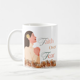 Glaube an Angst, Glaube inspiriert klassische Tass Kaffeetasse