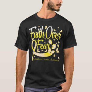 Glaube an Angst Krebs im Kindesalter Butterf T-Shirt