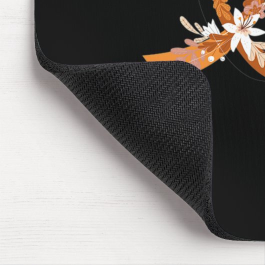 Glaube an Angst Leopard Leukämie Bewusstseinswarte Mousepad (Ecke)