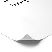 Glaube an das Nierenkrebs-Poster Poster (Ecke)