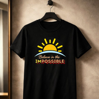 Glaube an das Unmögliche / Mögliche-Shirt Tri-Blend Shirt