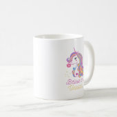 Glaube an das Zauber-Einhorn Kaffeetasse (VorderseiteRechts)
