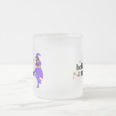 Glaube an das ZauberhexenHalloween Mattglastasse (Mittel)