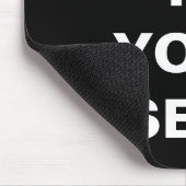 Glaube an dein #Selfie Lustig Mousepad (Ecke)