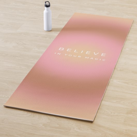 Glaube an deine Magie Yogamatte (Beispiel)