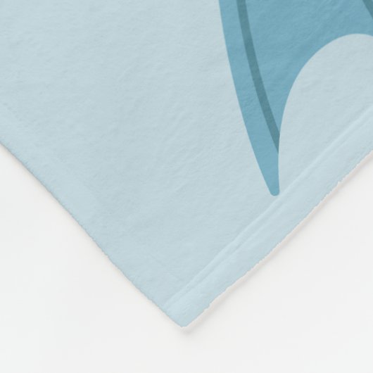 Glaube an deinen eigenen Drachen Fleecedecke (Ecke)