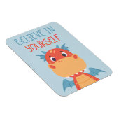 Glaube an deinen eigenen Drachen Magnet (Rechte Seite)