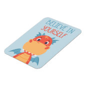 Glaube an deinen eigenen Drachen Magnet (Linke Seite)