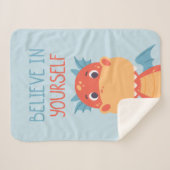 Glaube an deinen eigenen Drachen Sherpadecke (Vorderseite (Horizontal))